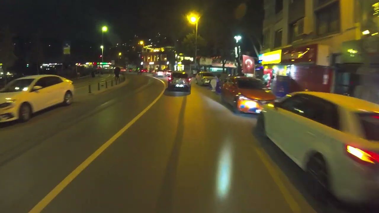Elektrikli scooter ile akşam İstinye ve Yeniköye doğru yolculuk | Spor ve kahve keyfi