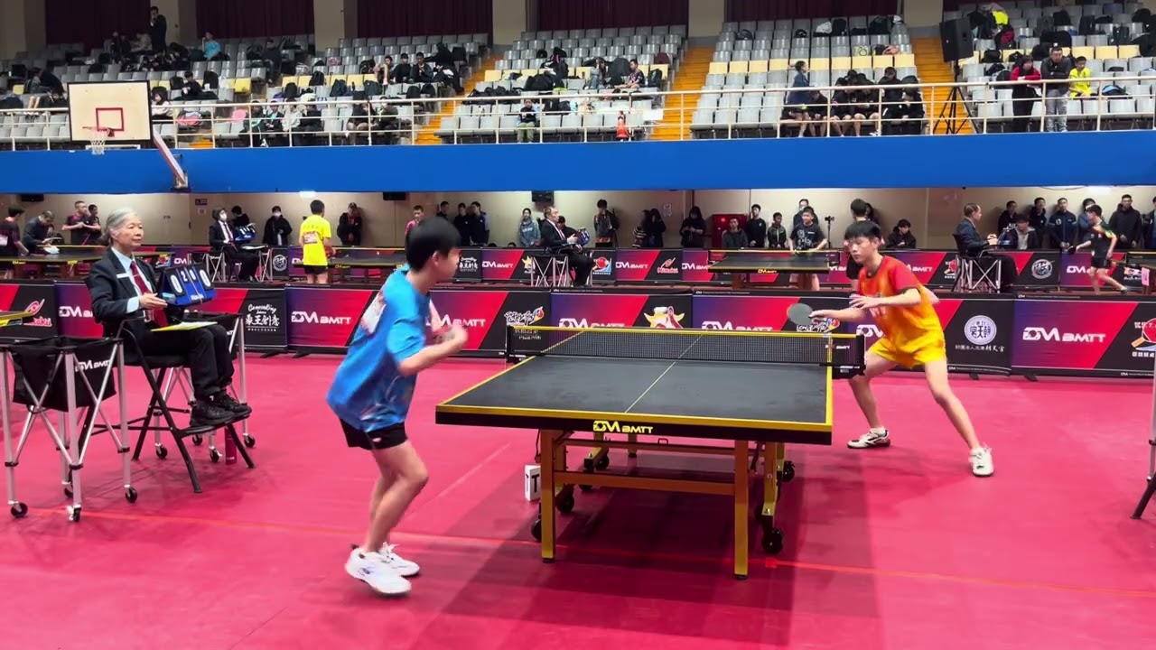 2026媽祖盃北區預賽（1）U14男單 林子暐vs永豐高中 周向陽 3:1勝