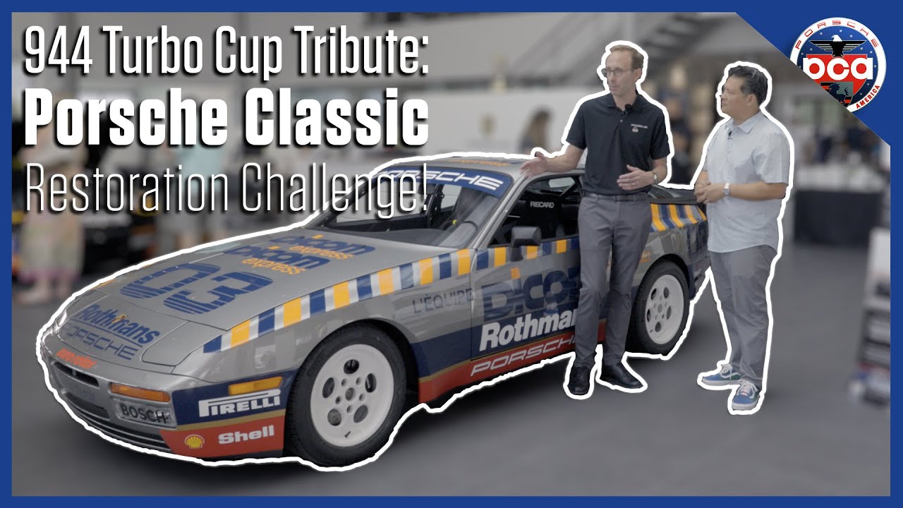 944 Turbo Cup tribute is Porsche Silver Spring's entry in the Porsche Classic Restoration Challenge