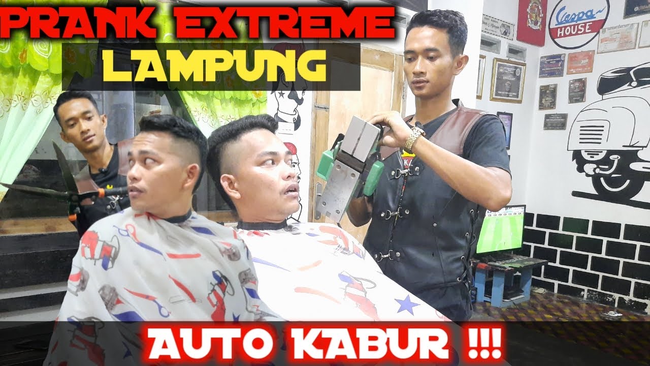 PRANK PANGKAS PALING EXTREM || MOTONG RAMBUT MENGGUNAKAN ALAT ALAT BANGUNAN