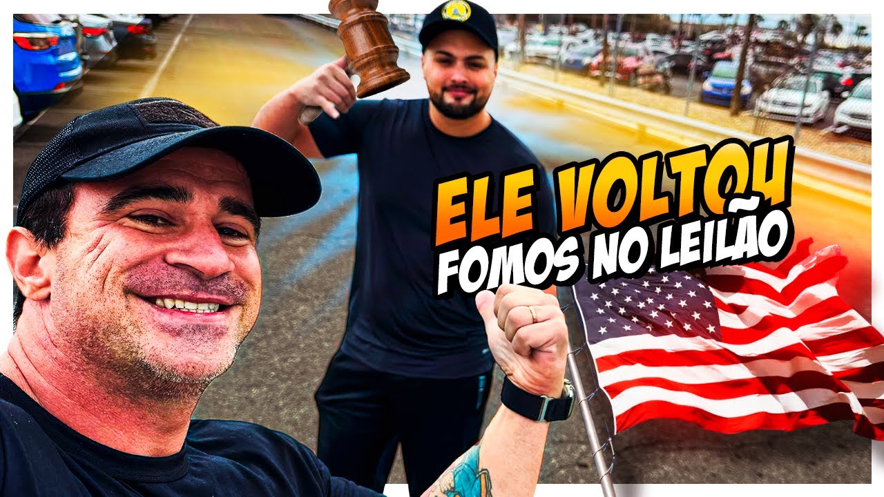 CARROS de RECÉM-CHEGADOS no Leilão dos EUA 🚨 Meu Amigo Ficou LOUCO