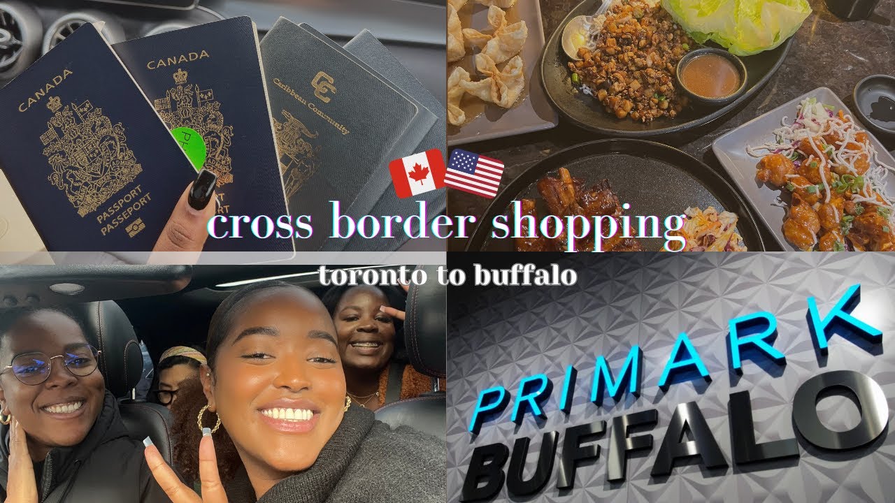 CANADIANS CROSS BORDER SHOPPING IN BUFFALO | Primark, Target, PF Chang's, Crumbl Cookie & More