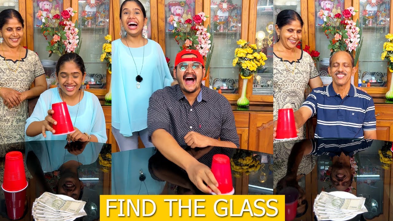Find The Glass Challenge 🤣🥃