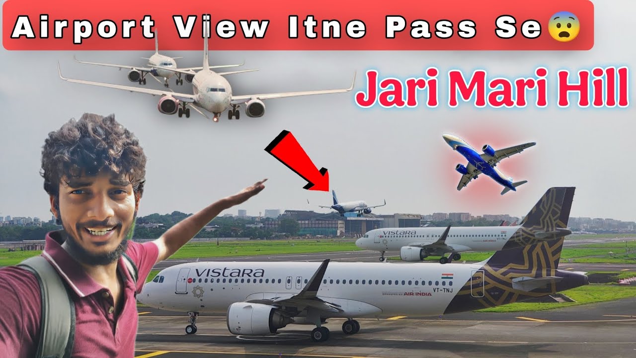 JARI MARI HILL AIRPORT KURLA 😍 BEST PLACE TO VISIT IN KURLA