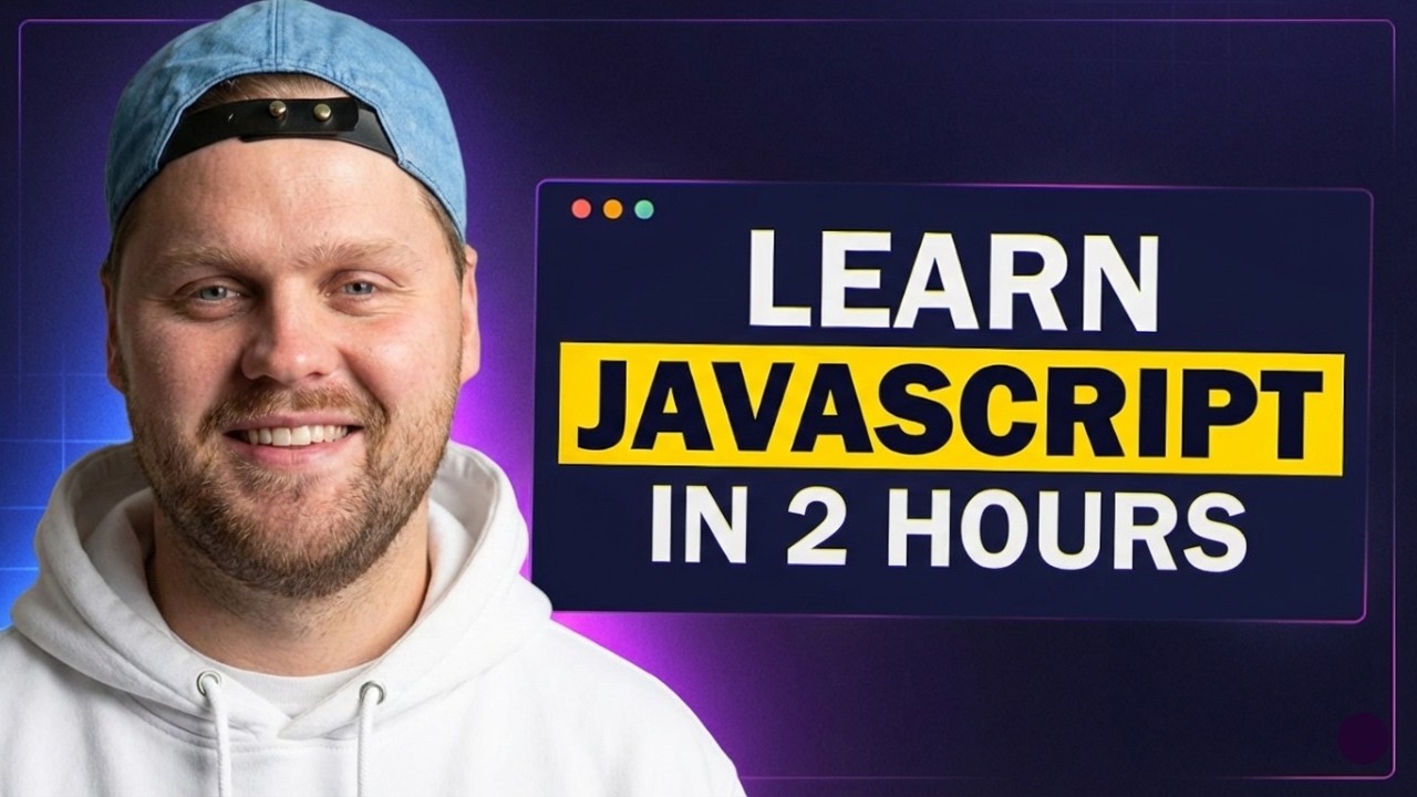 2 Simple Hours to Become a JAVASCRIPT PRO | How to Learn JavaScript for Beginners