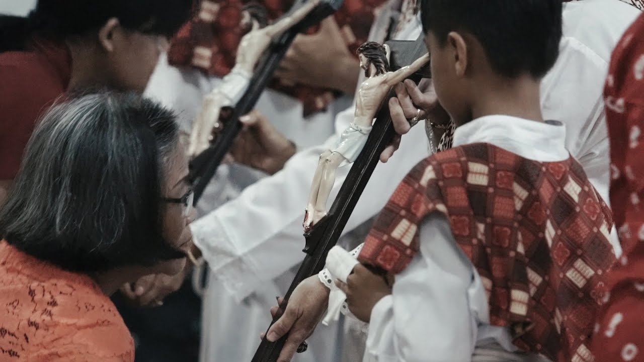 IBADAT JUMAT AGUNG 2019 DI GEREJA PAROKI HKTY PUGERAN YOGYAKARTA