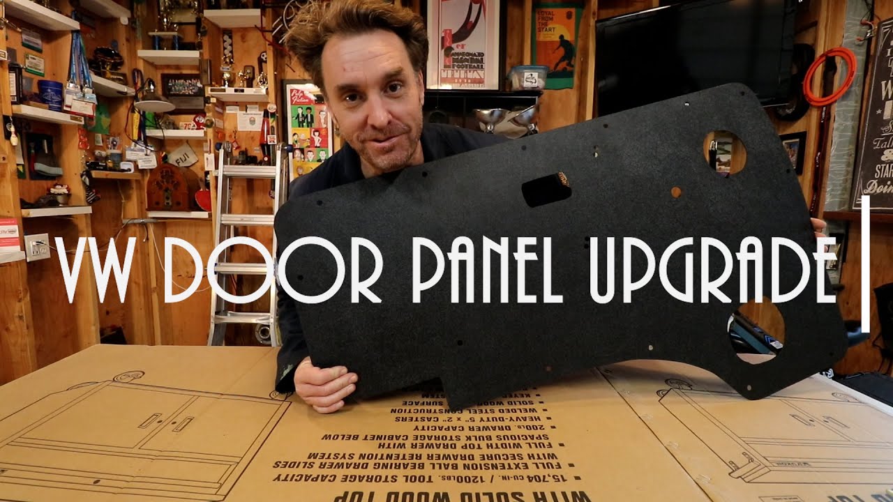 Changing the door panels on our VW bus