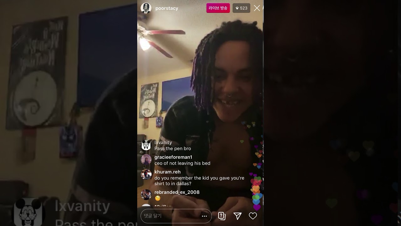 Poorstacy live clip2 (April 5)