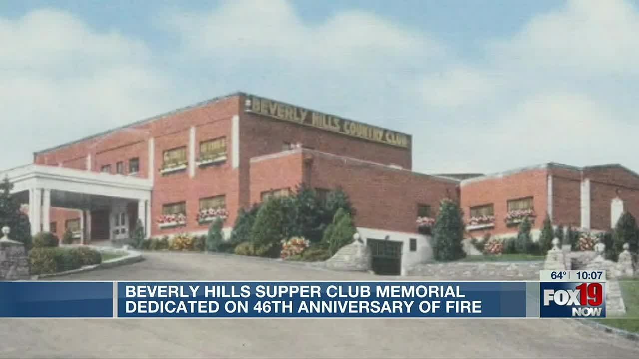 Beverly Hills Supper Club Memorial dedicated on 46th anniversary of fire