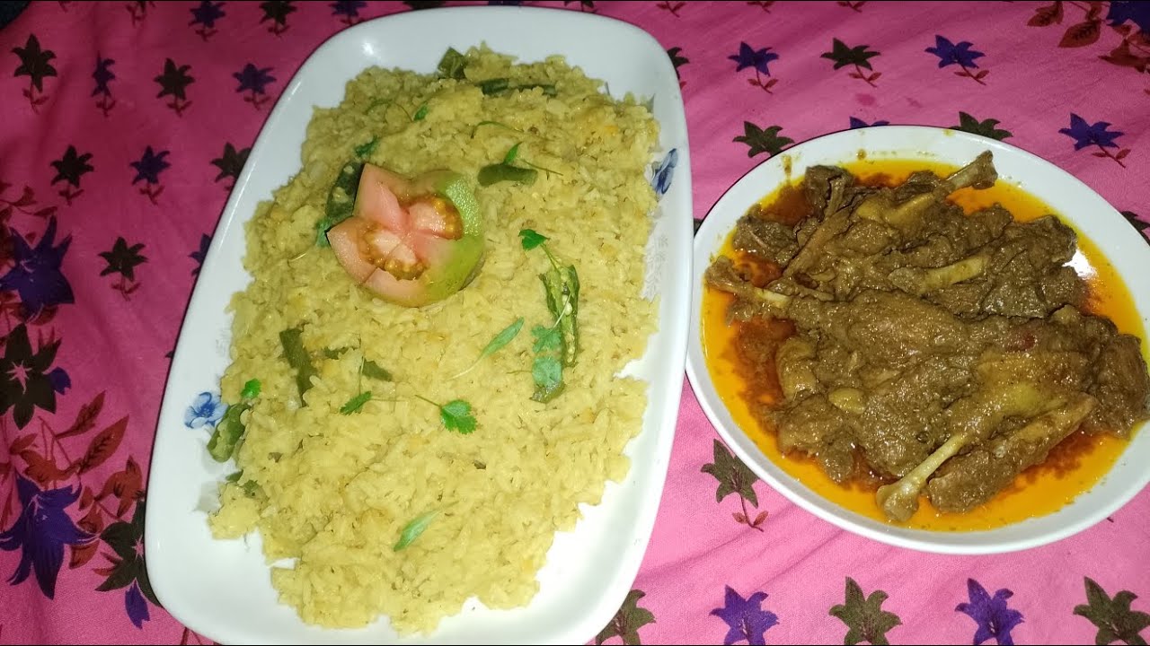 সুস্বাদু হাসের মাংস আর খিচুড়ির রেসিপি 