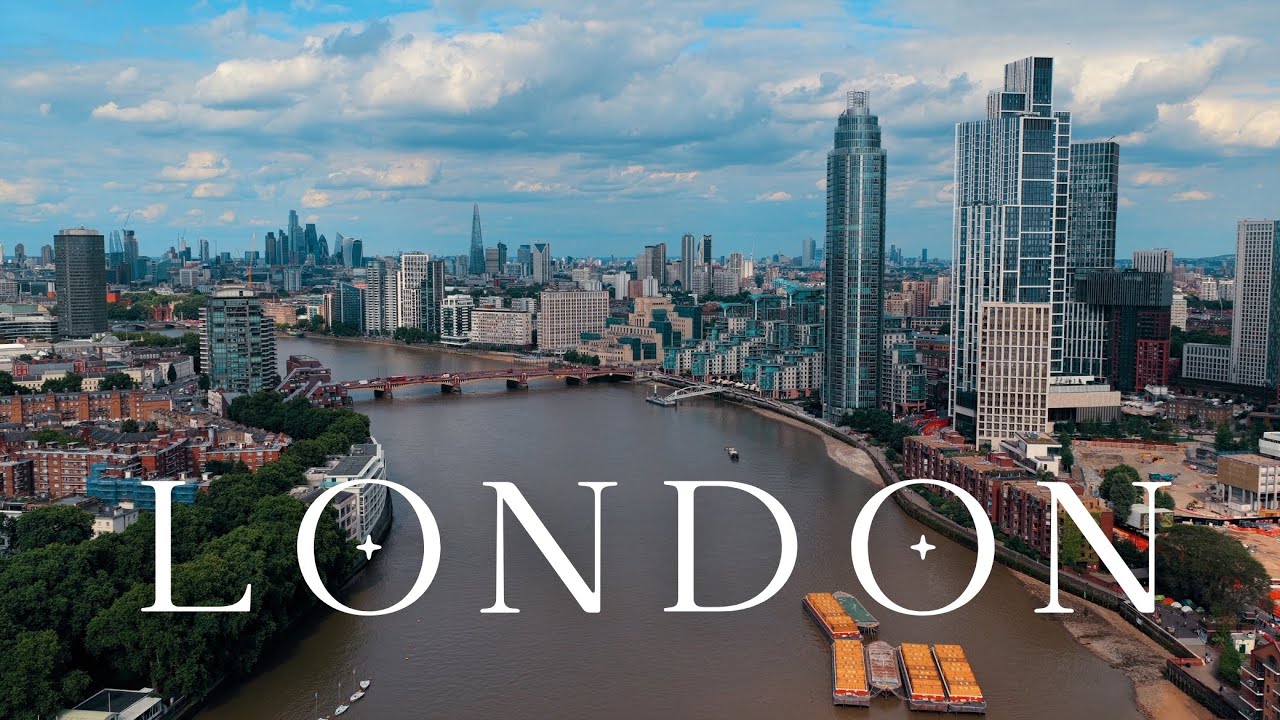 London Skyline in 8K