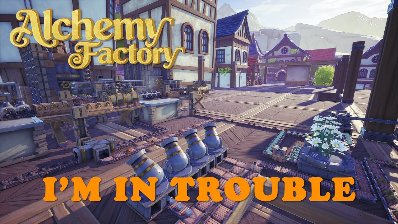 Will GROWTH POTION Solve My Many Problems? -  Alchemy Factory [E12]