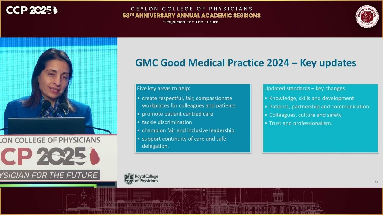 Plenary 01 - Physicians For The Future - UK and Global Perspectives