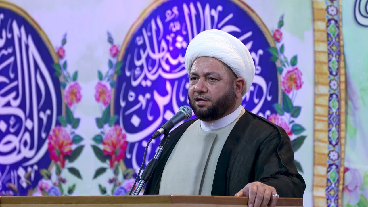 كلمة الشيخ عبد الله الكعبي في محفل الاقمار الشعبانية