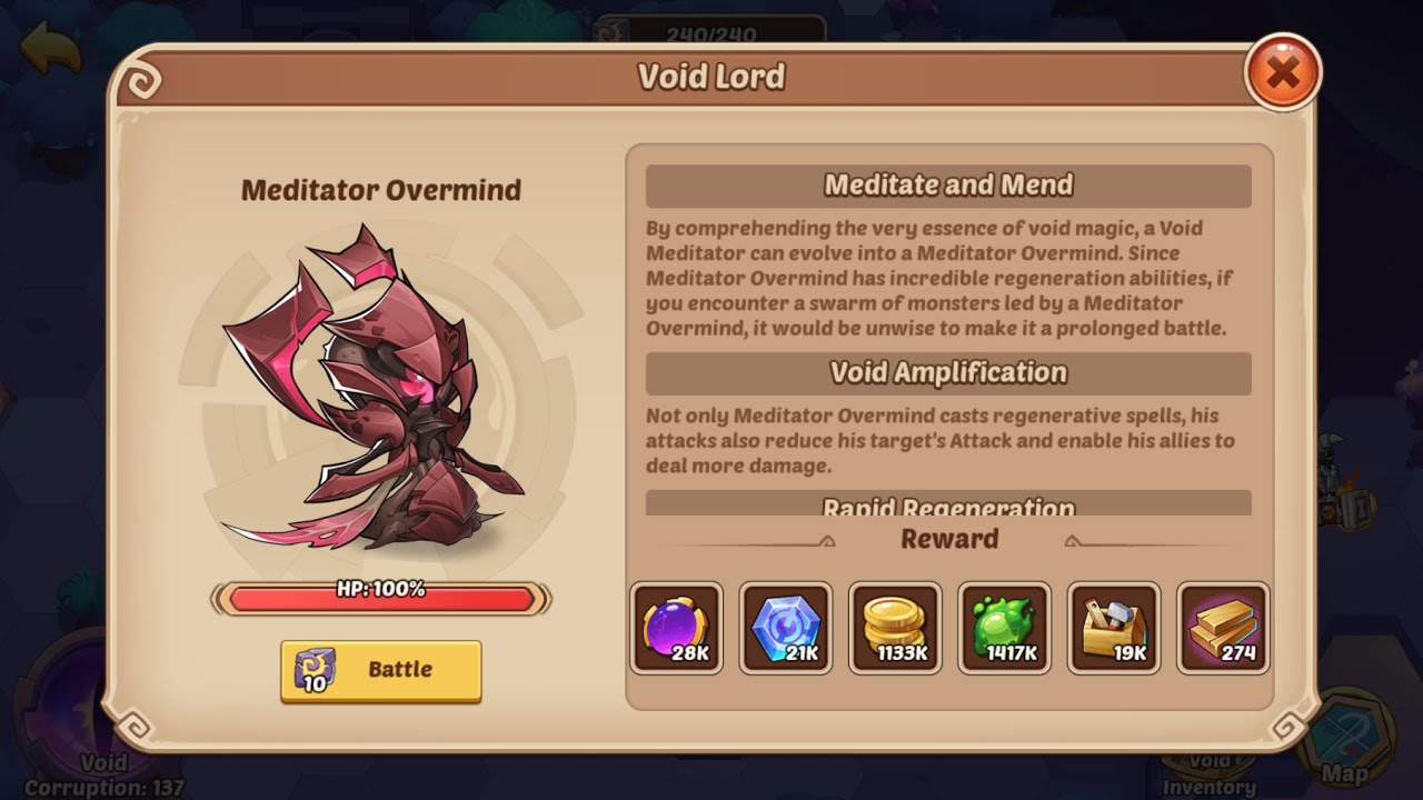 ☢ VC137 ☢ Meditator Overmind vs CC-team (FQV 9M atk)