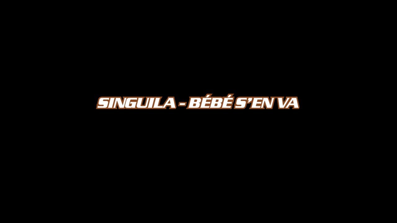 instrumental karaohé Bébé s'en va - Singuila