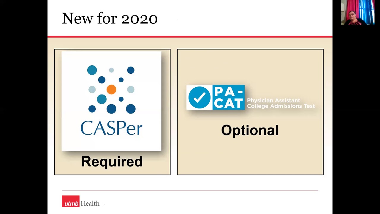 2020 UTMB SOM  Physician's Assistant Virtual Open House - May 21
