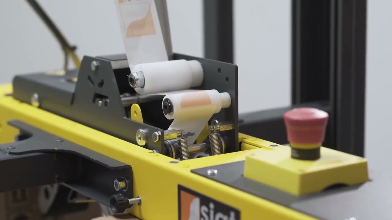 SK10 - Zaklejarka do kartonów, mobilna, półautomatyczna | www.harmadon.pl