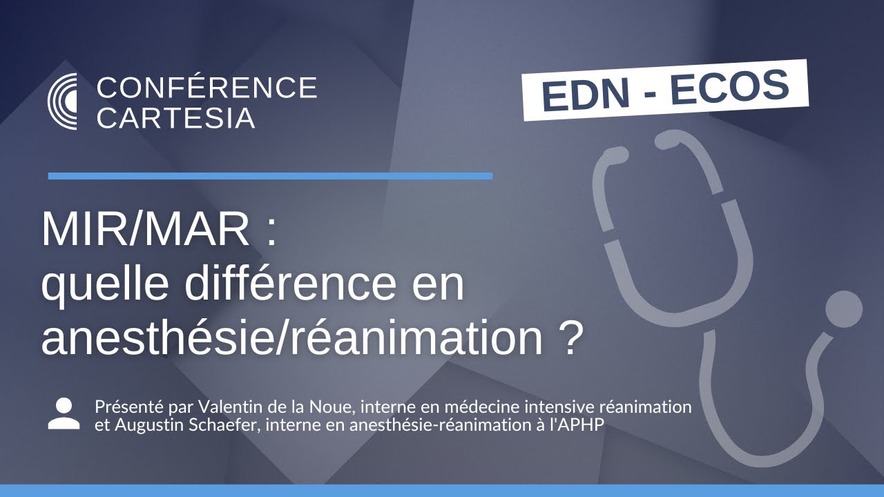 MIR / MAR : quelle différence en anesthésie/réanimation ?