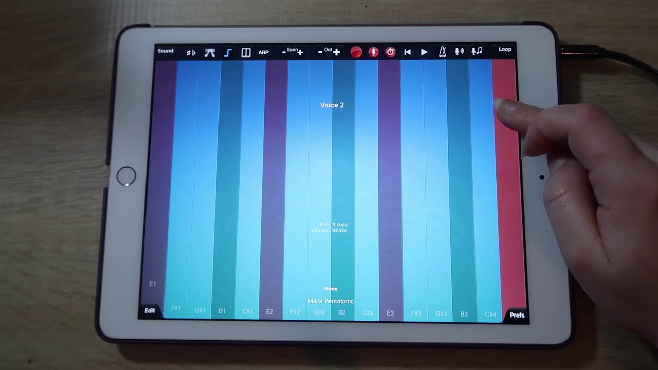 Tutorial - Creating an instrument on iPad app Thumbjam