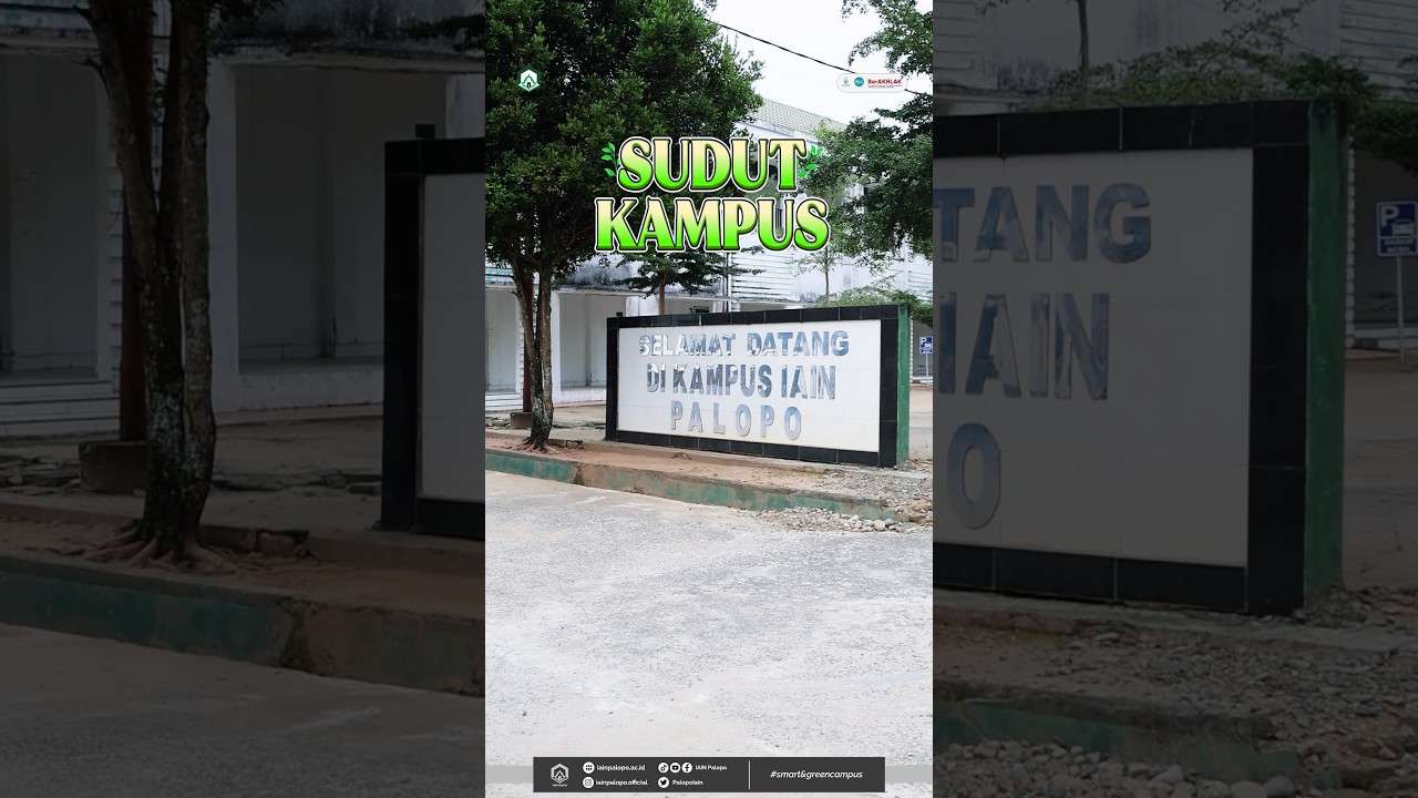 SUDUT KAMPUS #iainpalopo #Kampus #PTKIN