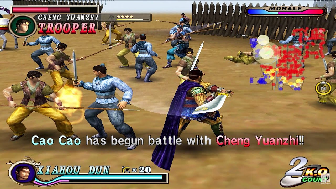 Dynasty Warriors 2 - PS2 Gameplay (4K60fps)