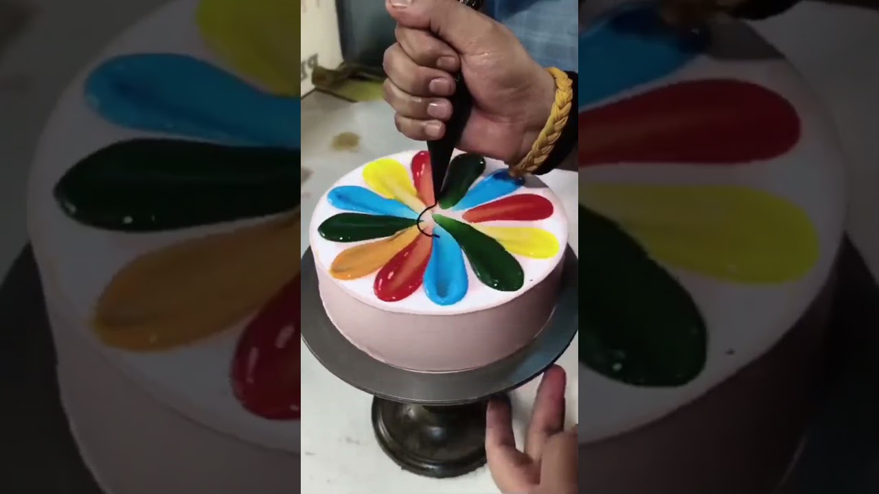 colour full, cake design 