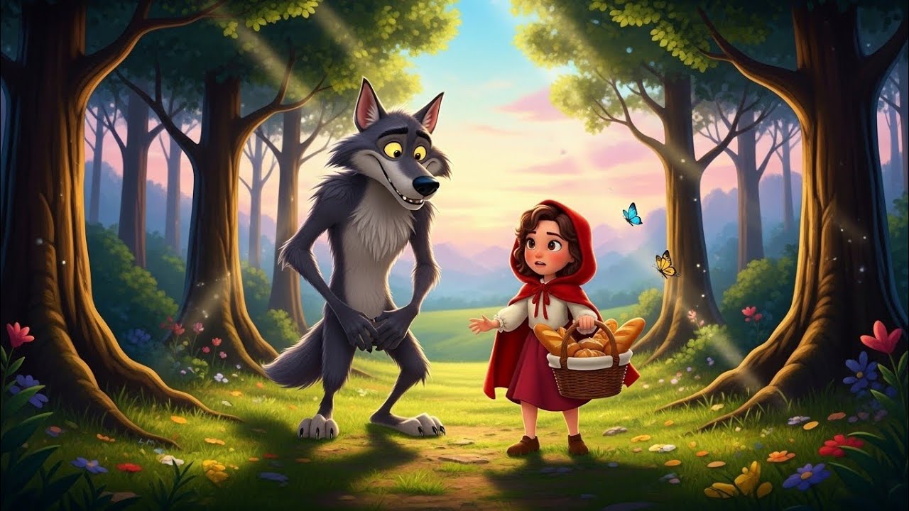 Little Red Riding Hood in Urdu| Urdu Fairy Tales| Classic Moral Story in Urdu|Haani Fairy Tales Urdu