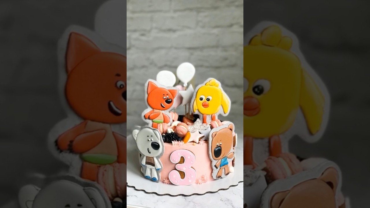 Мимимишка Цыпа 🐥 - cartoon Be Be Bears Chicky 🐣роспись айсингом