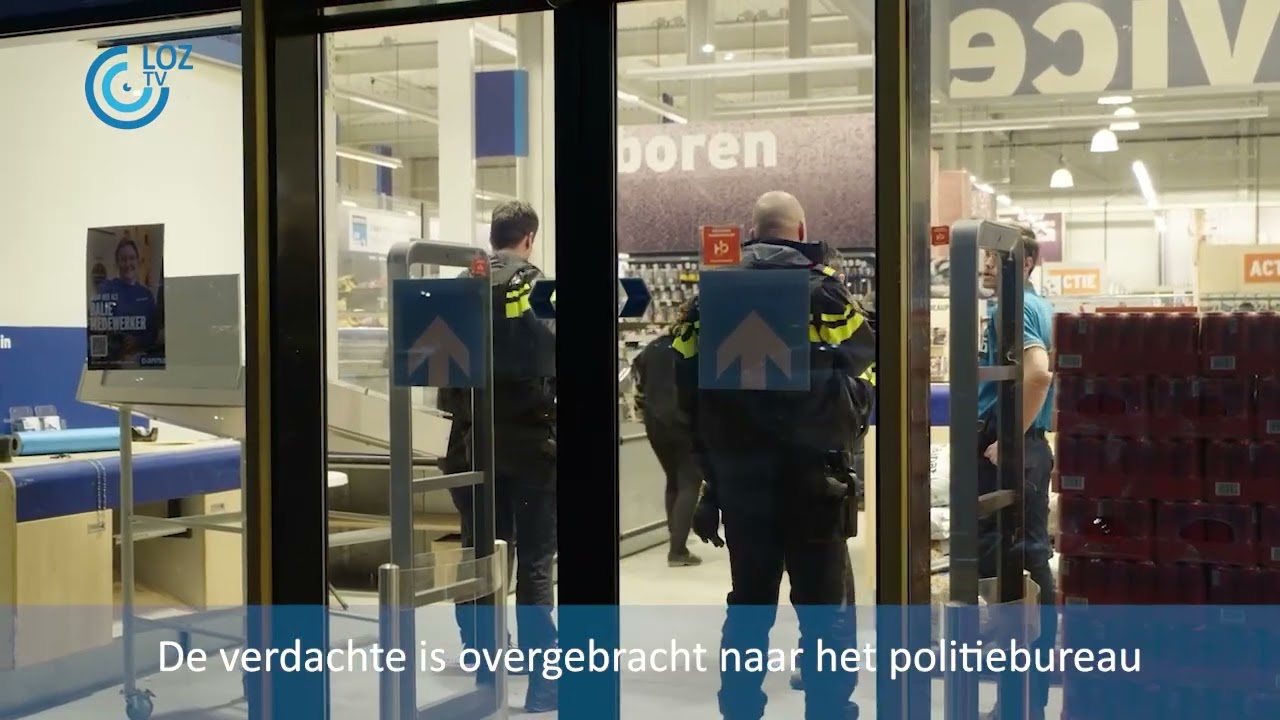 Overval aan de Bolwerk in Zeewolde. Politie grijpt snel in