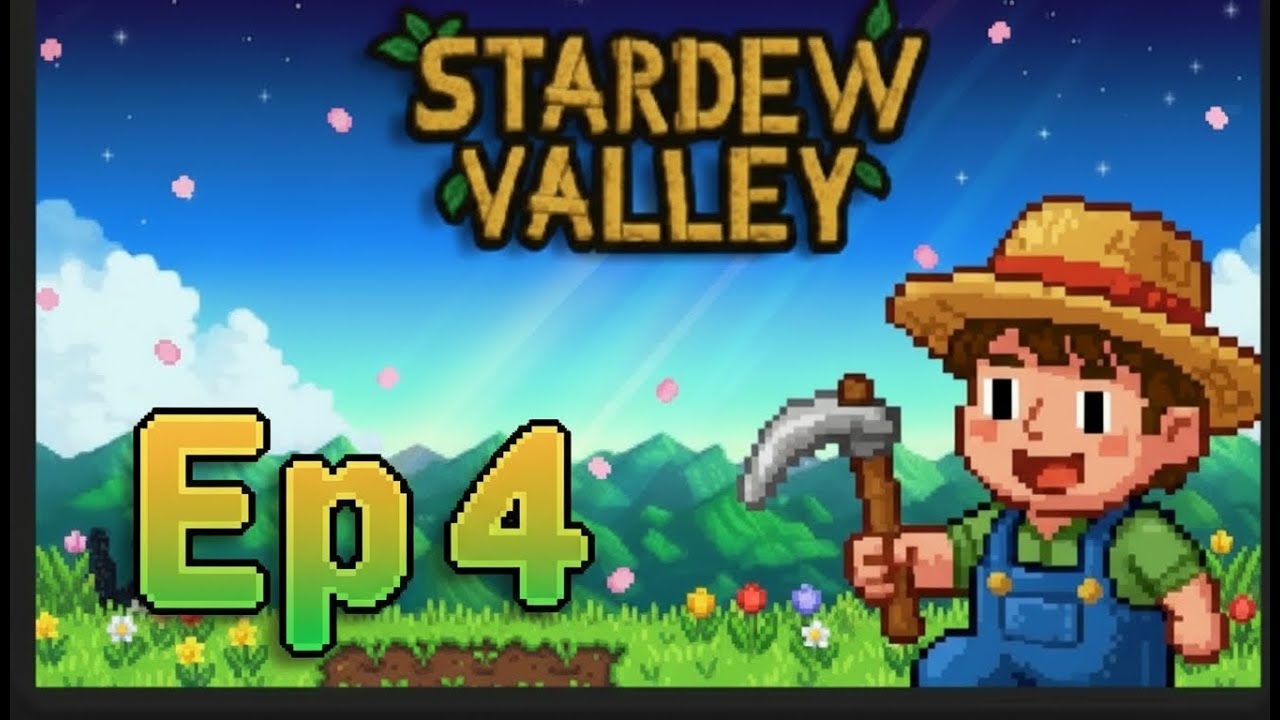 Stardew Valley Full Playthrough - Spring Day 4 on Standard Farm!