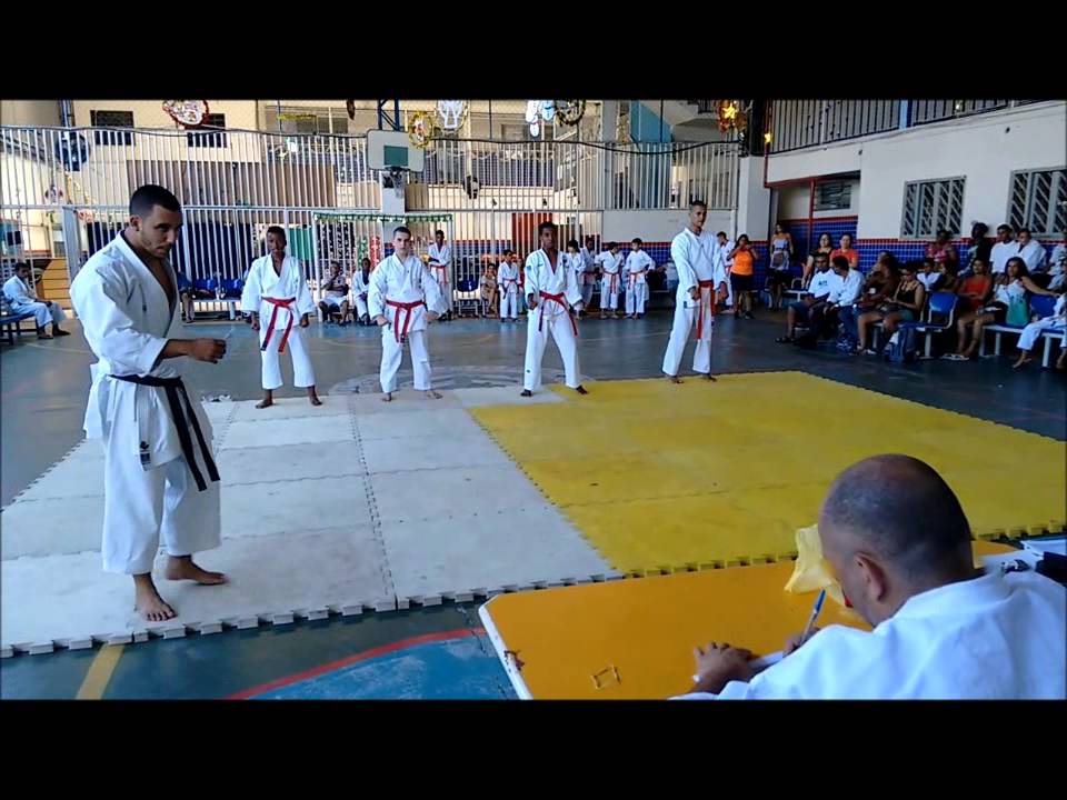Exame de Faixa (Vermelha p/ Laranja) Karatê Shotokan