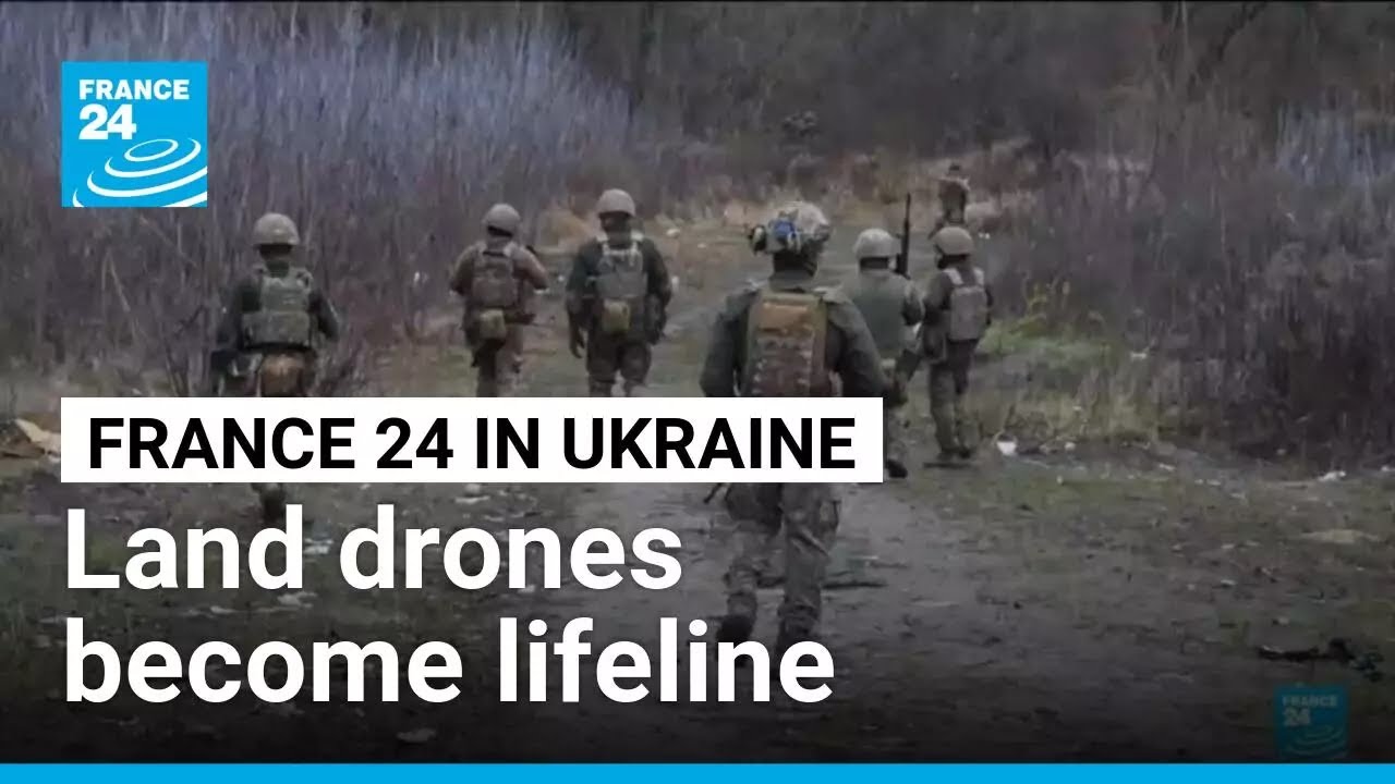 Ukraine's &lsquo;Khartia&rsquo; brigade turns to land drones to survive the drone-saturated frontline
