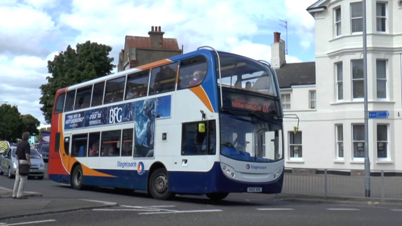 BUSES IN EASTBOURNE AUGUST 2016
