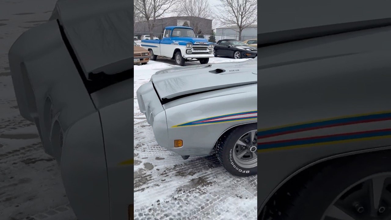 Classic Muscle Car CAUGHT in the Snow!❄️