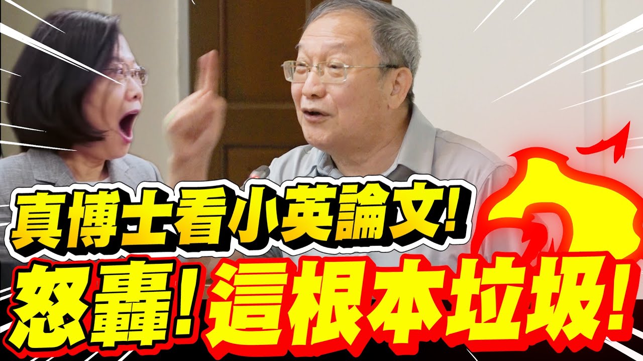 英美博士看小英論文！怒轟！這根本垃圾！侮辱了全台知識份子！英國博士楊承亮、美國博士劉聰德－真憑實據打臉小英：公聽會現場