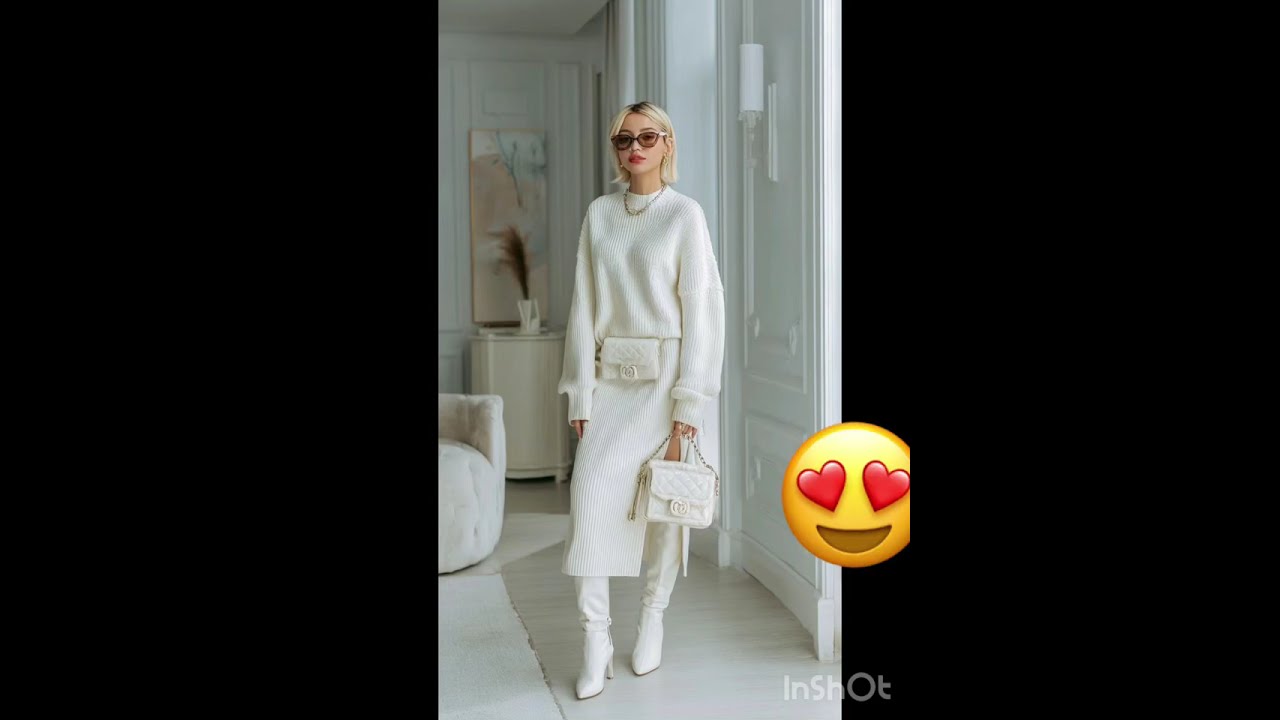 Vêtements :tenues blanches pour femmes🌹 mode automne /hiver 2025👌💯
