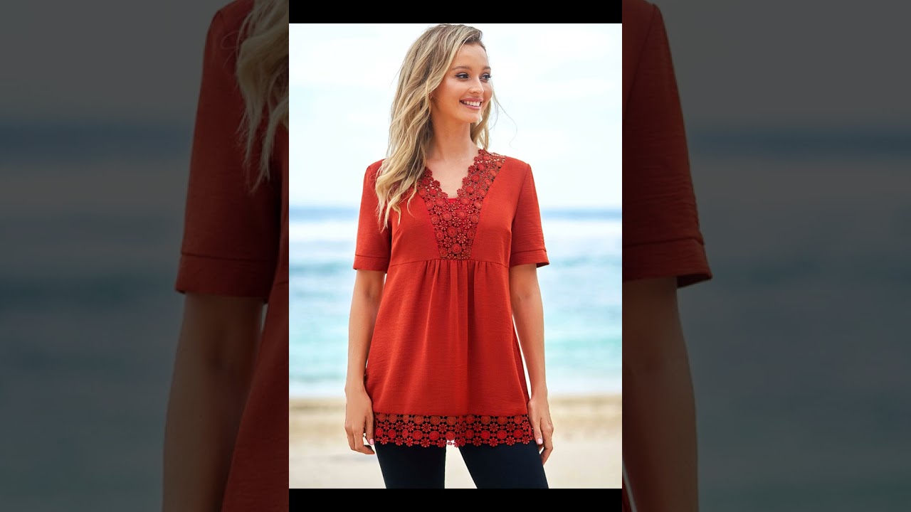 Moda 2026 BLUSAS BONITAS 100”Ideas De blusas bonitas MODELOS casuales 25/26 #fashion