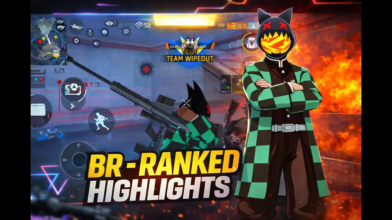 BR Ranked Highlights 😈 | MASTER LOBBY | 1v4 Clutches & Team Wipes🔥#mokff