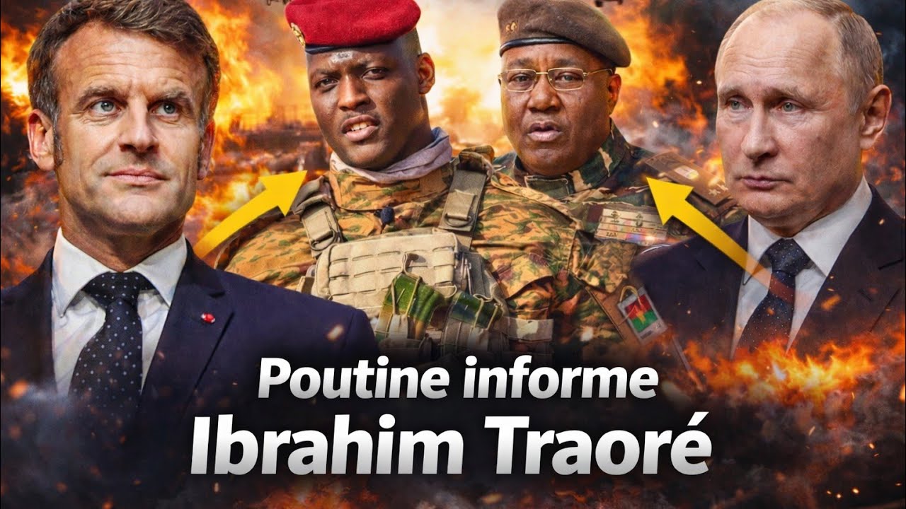 Burkina Faso : Poutine révèle tout à Traoré, la France en panique !
