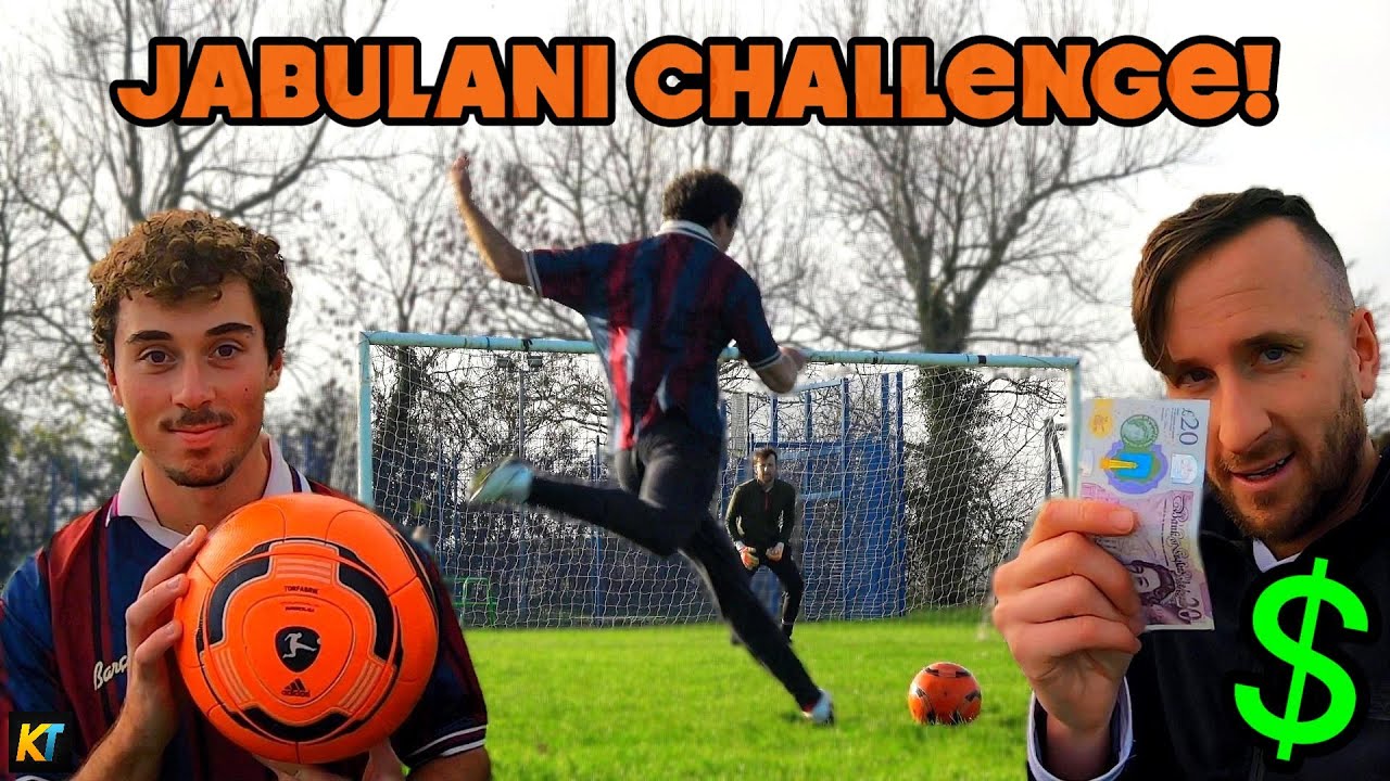 This Jabulani DOESN'T KNUCKLEBALL so I Challenged a Pro!