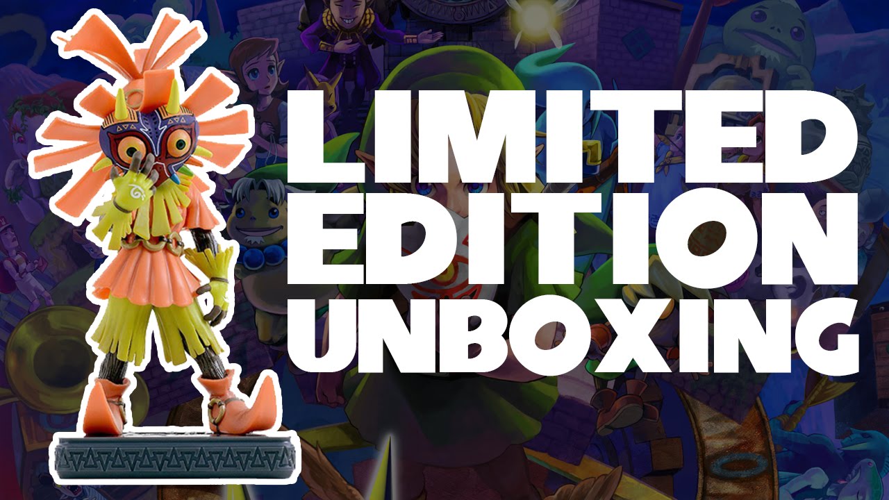 UNBOXING ~ The Legend of Zelda: Majora's Mask 3D Limited Edition
