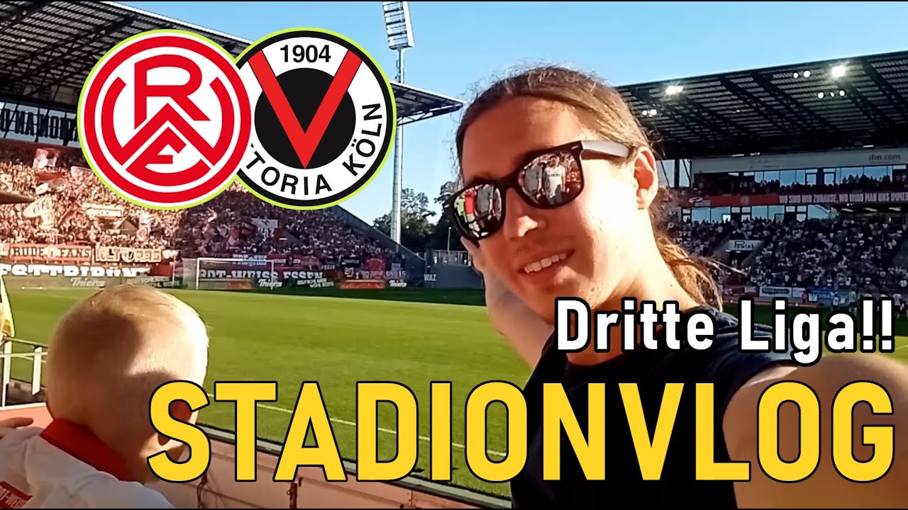 Rot Weiss Essen - Viktoria Köln || STADIONVLOG || Dritte Liga!