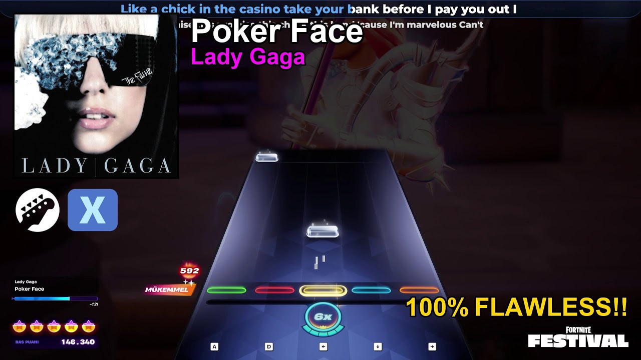 Poker Face Expert Bass 100% FC - Fortnite Festival