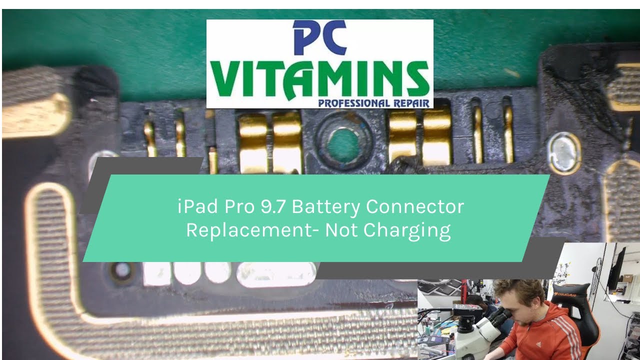 iPad Pro 9.7 battery connector replacement