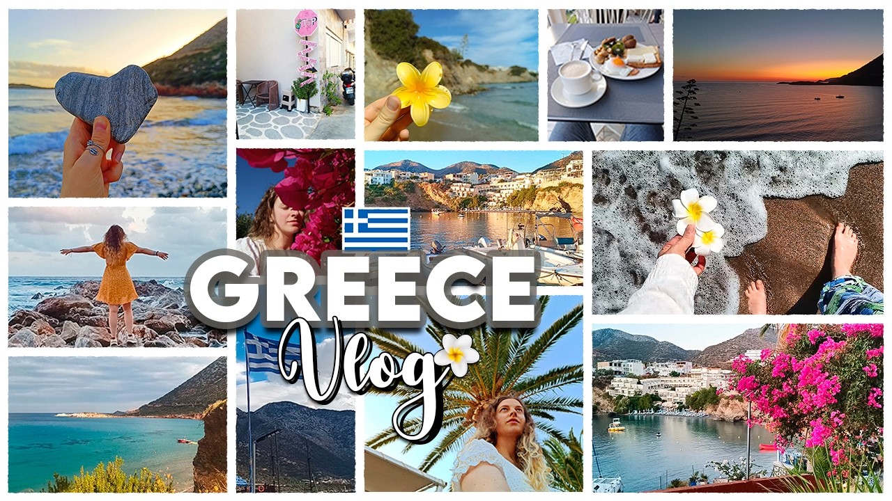 🇬🇷Greece Crete Travel Vlog ✈️ - Our Last Days of Vacation