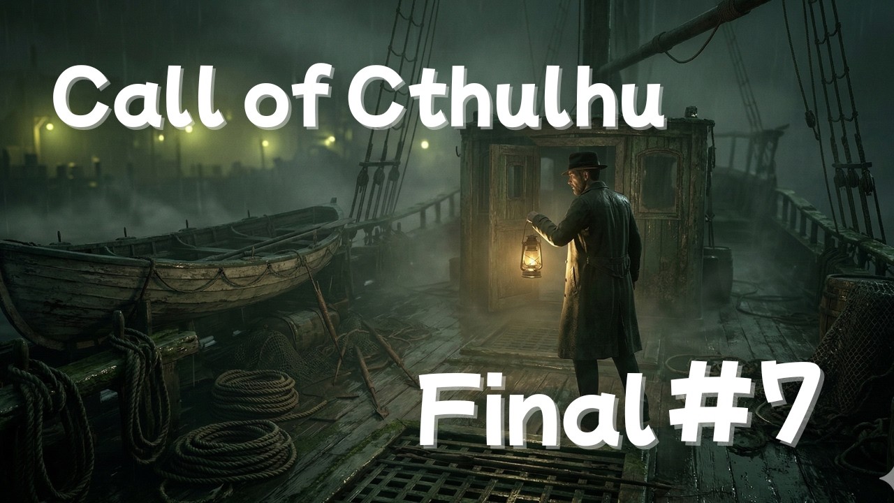 O Destino da Humanidade Estava Nas Minhas Mãos! - Call of Cthulhu - Parte 7 (Final)