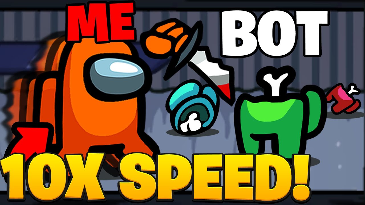 Among Us BUT WITH 10X SPEED.. (really funny)