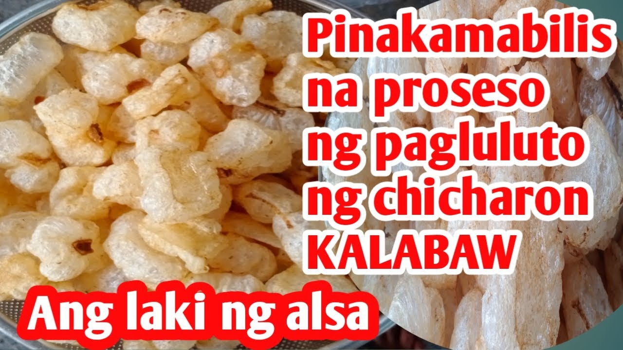 Pinaakamabilis na paraan sa paggawa ng chicharon KALABAW