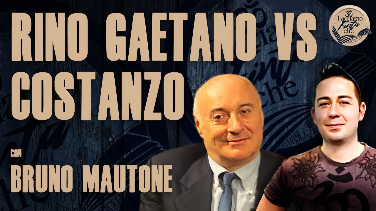 RINO GAETANO VS COSTANZO con BRUNO MAUTONE